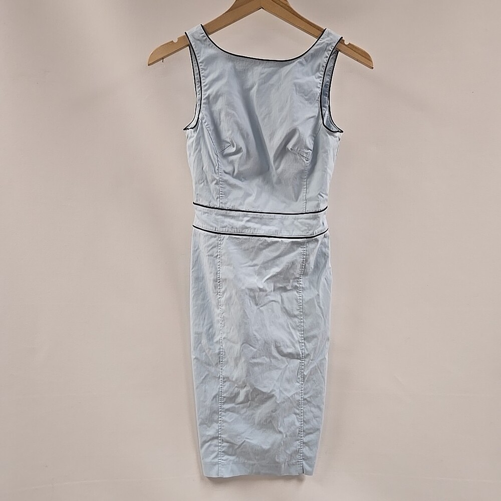 Express Stretch Sleeveless Dress Juniors Size 3/4 Blue